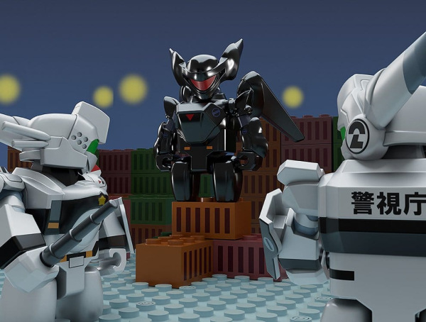 Mobile Police Patlabor Brickroid Action Figure TYPE-J9 Griffon 5 cm 4