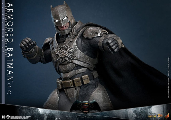 Batman v Superman: Dawn of Justice Movie Masterpiece Action Figure 1/6 Armored Batman 2.0 (Deluxe Ve 12