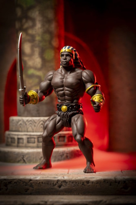 The Savage World of Frazetta Action Figure Set Egyptian Queen & The Guard (Museum Edition) 14 cm 3