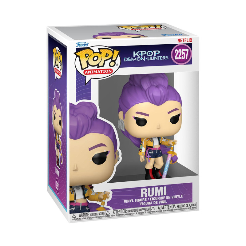KPop Demon Hunters POP! Animation Vinyl Figure Rumi 9 cm 1