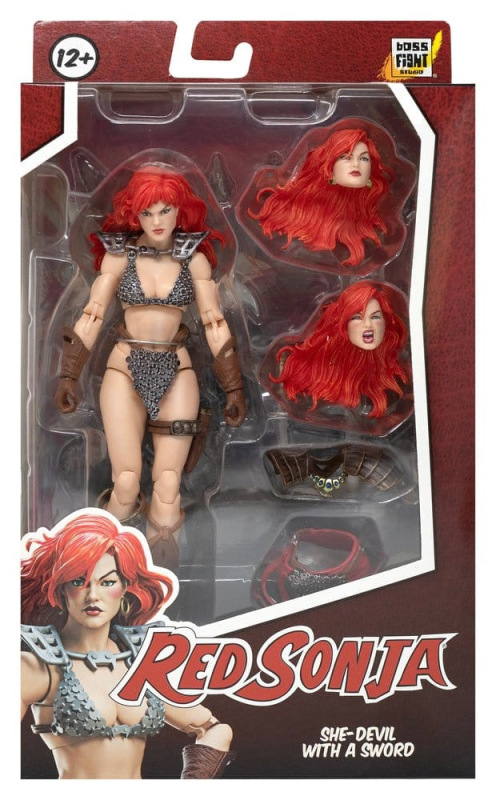Red Sonja Epic H.A.C.K.S. Action Figure 1/12 Scale Immortal Red Sonja 3