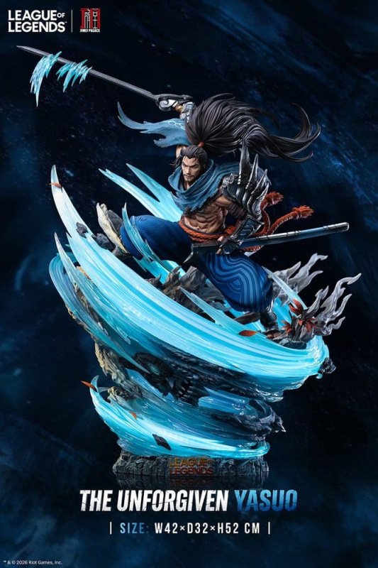 League of Legends Statue The Unforgiven Yasuo 52 cm 8
