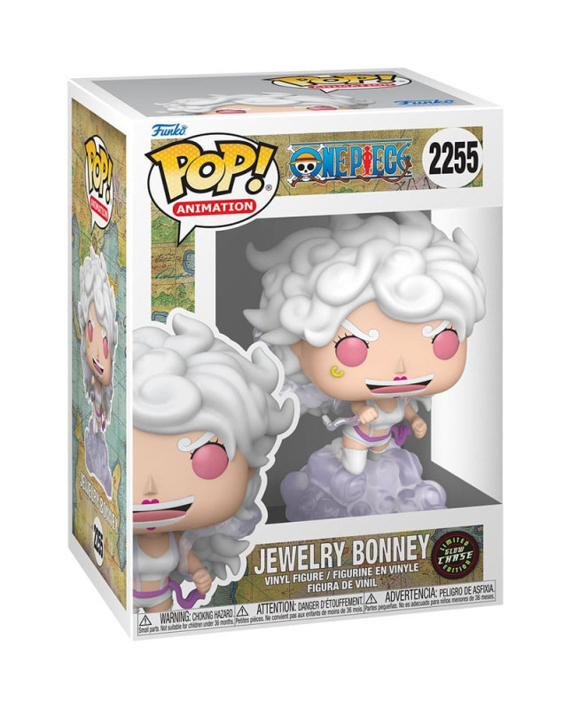 One Piece POP! Animation Vinyl Figures Jewelry Bonney w/Chase 9 cm Assortment (6) 3
