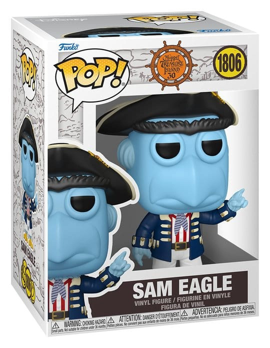Muppet Treasure Island POP! Movies Vinyl Figure Sam Eagle 9 cm 1