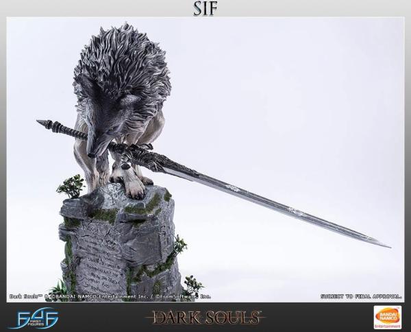 Dark Souls Statue The Great Grey Wolf Sif 64 cm