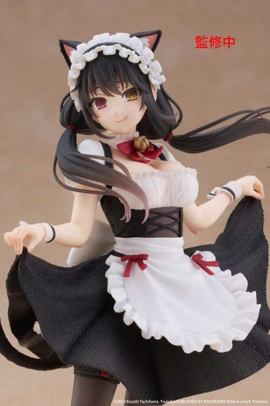 Date A Live V Coreful PVC Statue Kurumi Tokisaki Cat Ear Maid Ver. 18 cm 6