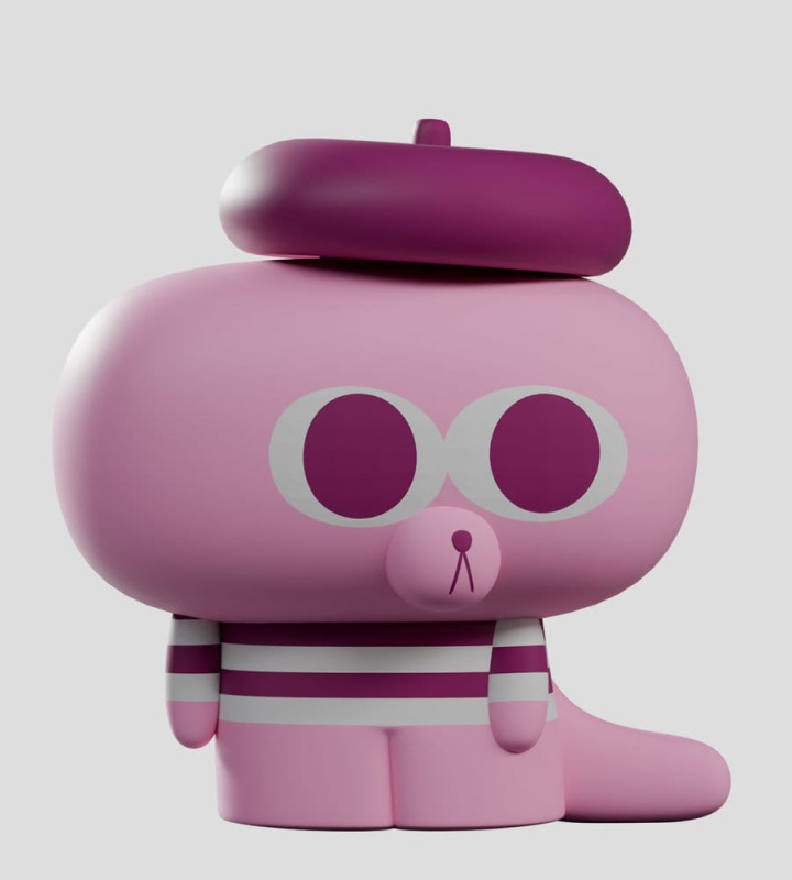 Hard Stare Pierre Mini Figures S1 5 cm Blind Box Display (4) 8