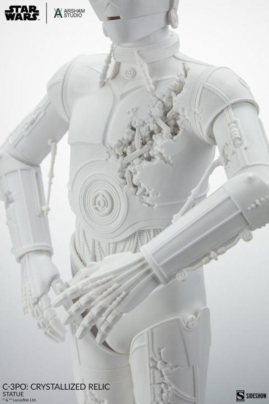 Star Wars: C-3PO Crystallized Relic 47 cm Statue - Sideshow Collectibles