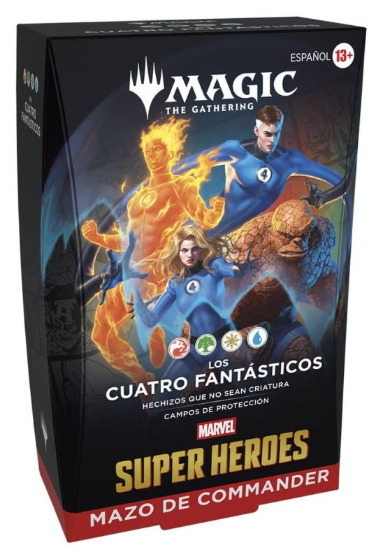 Magic the Gathering Marvel Super Heroes Commander Decks Case (4) spanish 7