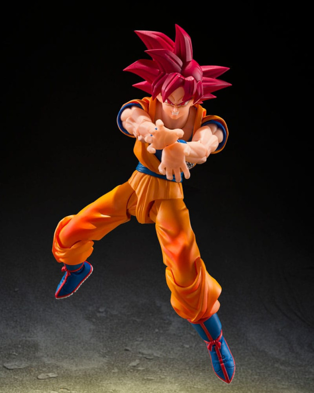 Dragon Ball Super S.H.Figuarts Action Figure Super Saiyan God Son Guko (God Aura) 15 cm 3