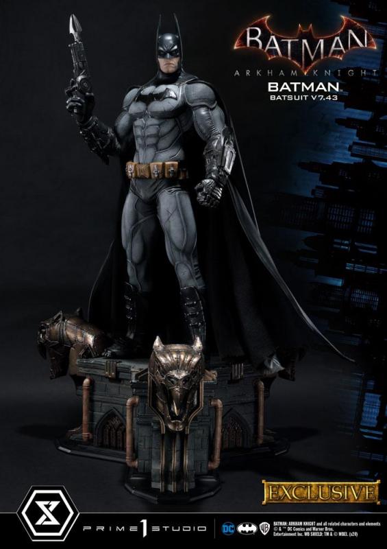 Batman Arkham Knight: Batman Batsuit v7.43 Regular & Exclusive - Statue 1/3 - Prime 1