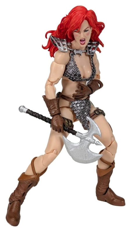 Red Sonja Epic H.A.C.K.S. Action Figure 1/12 Scale Immortal Red Sonja 5
