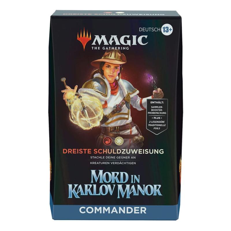 Magic the Gathering Mord in Karlov Manor Commander Decks Display (4) german