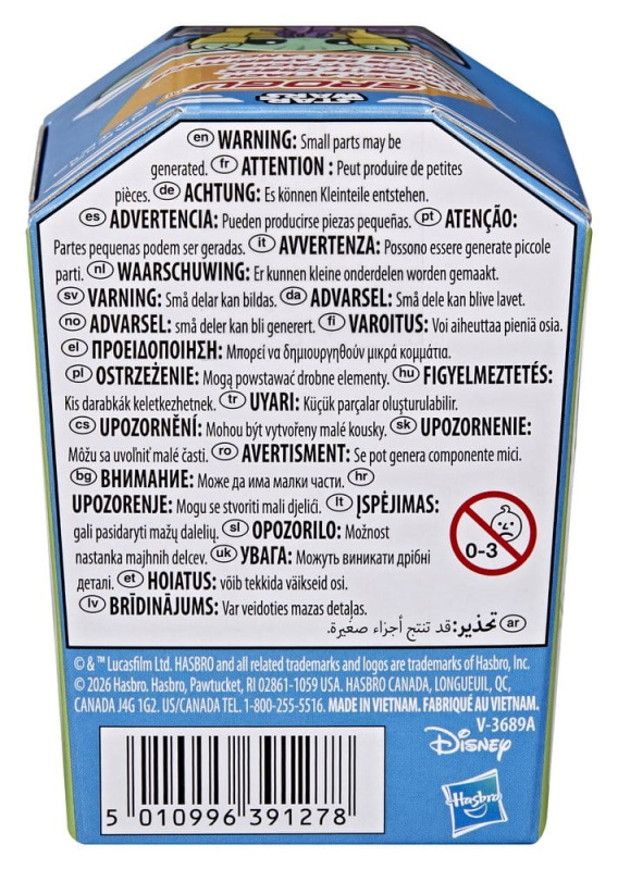 Star Wars Mini Figures 4 cm Grogu Snack Attack Series 1 Blind Box Display (24) 1