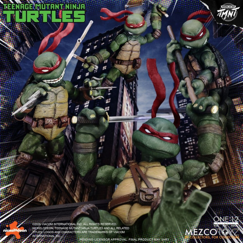 Teenage Mutant Ninja Turtles One:12 Collective Action Figures 1/12 Boxed Set 17 cm 13