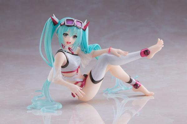 Hatsune Miku Wonderland PVC Statue Aqua Float Girls Figure Hatsune Miku Reissue 18 cm 1