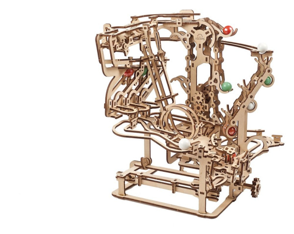 Ugears 3D Wooden Puzzle Marble Run Chain Hoist 3