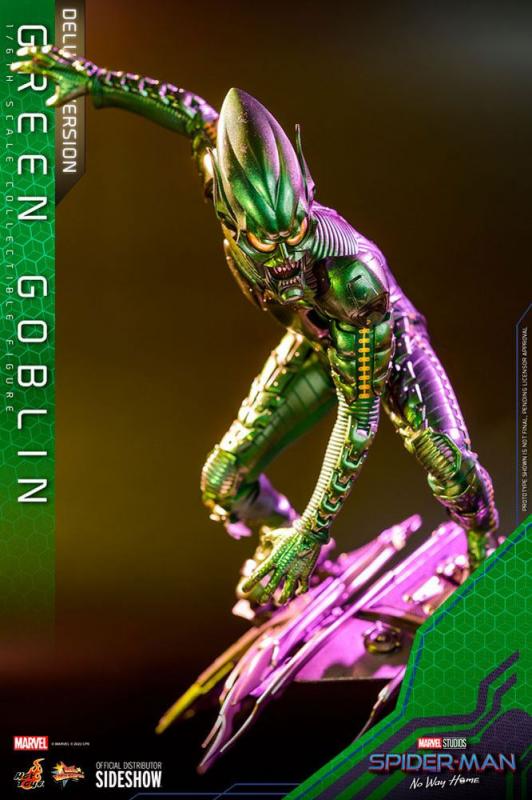 Spider-Man No Way Home: Green Goblin 1/6 Movie Masterpiece Action Figure Deluxe - Hot Toys
