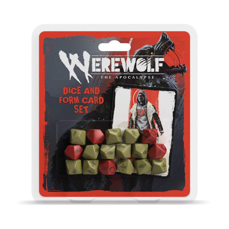 Werewolf: The Apocalypse 5th Edition RPG Dice and Form Card set 2