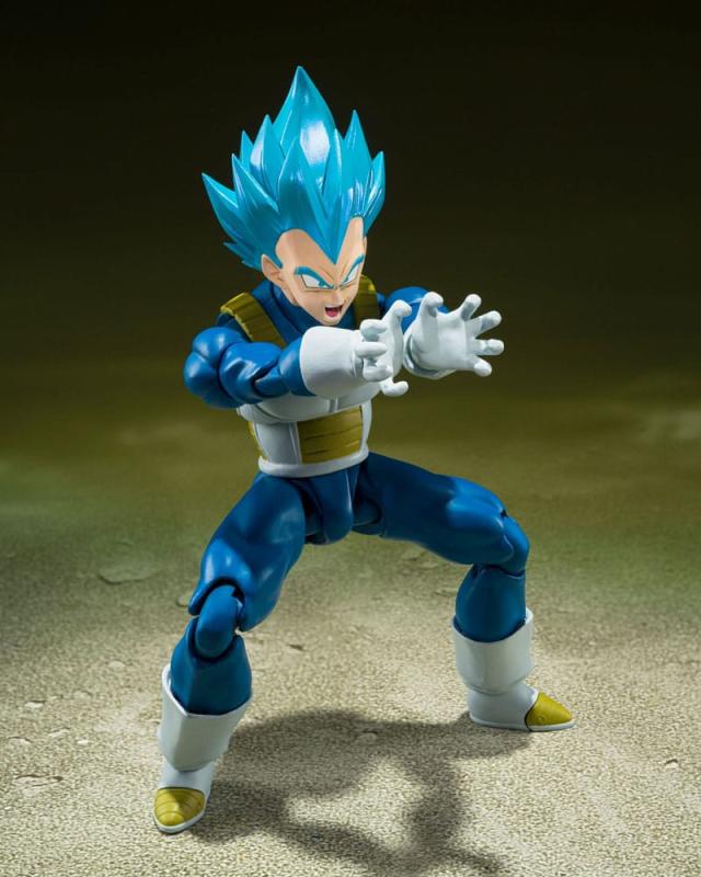 Dragon Ball Super S.H. Figuarts Action Figure Super Saiyan God Super Saiyan Vegeta -Unwavering Saiya