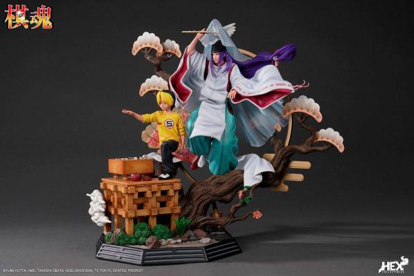 Hikaru no Go Statue 1/6 Shindou Hikaru & Fujiwara no Sai: The Divine Move 52 cm