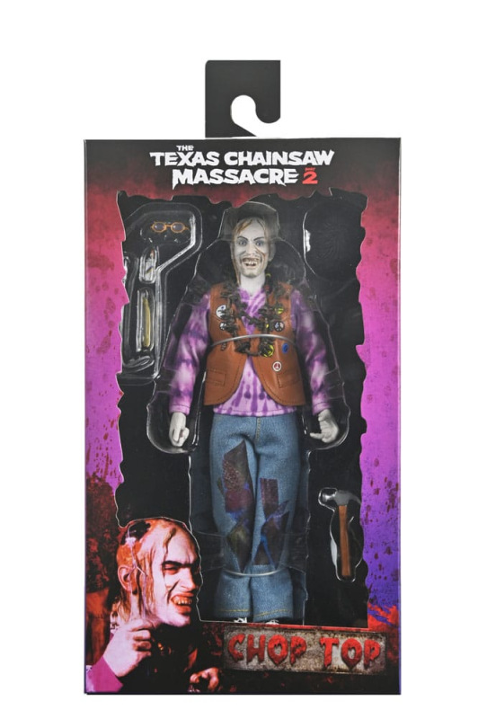 Texas Chainsaw Massacre 2 Clothed Action Figure Chop Top 20 cm 2
