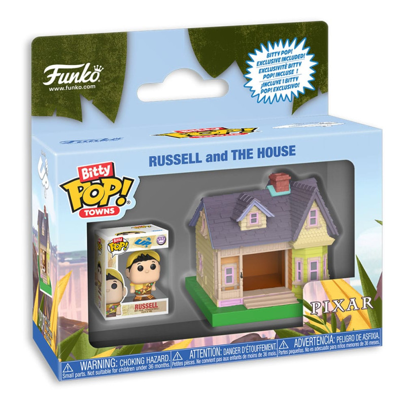 Up Bitty POP! Towns Vinyl Figure Russell and The House 1