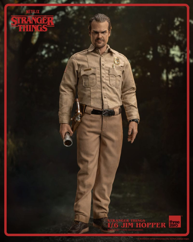 Stranger Things Action Figure 1/6 Jim Hopper (Season 1) 32 cm 4