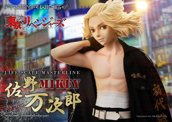 Tokyo Revengers Life Scale Masterline Series Statue Manjiro Sano 169 cm 1