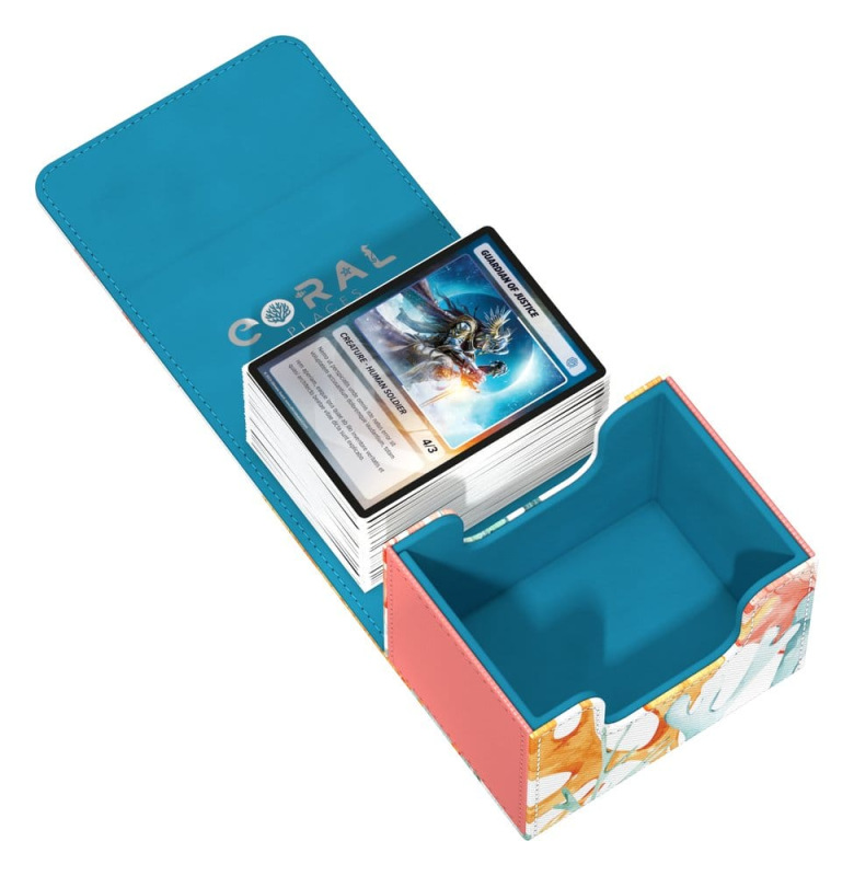 Ultimate Guard Sidewinder 100+ Xenoskin "Coral Places" - Coralline Eden 7