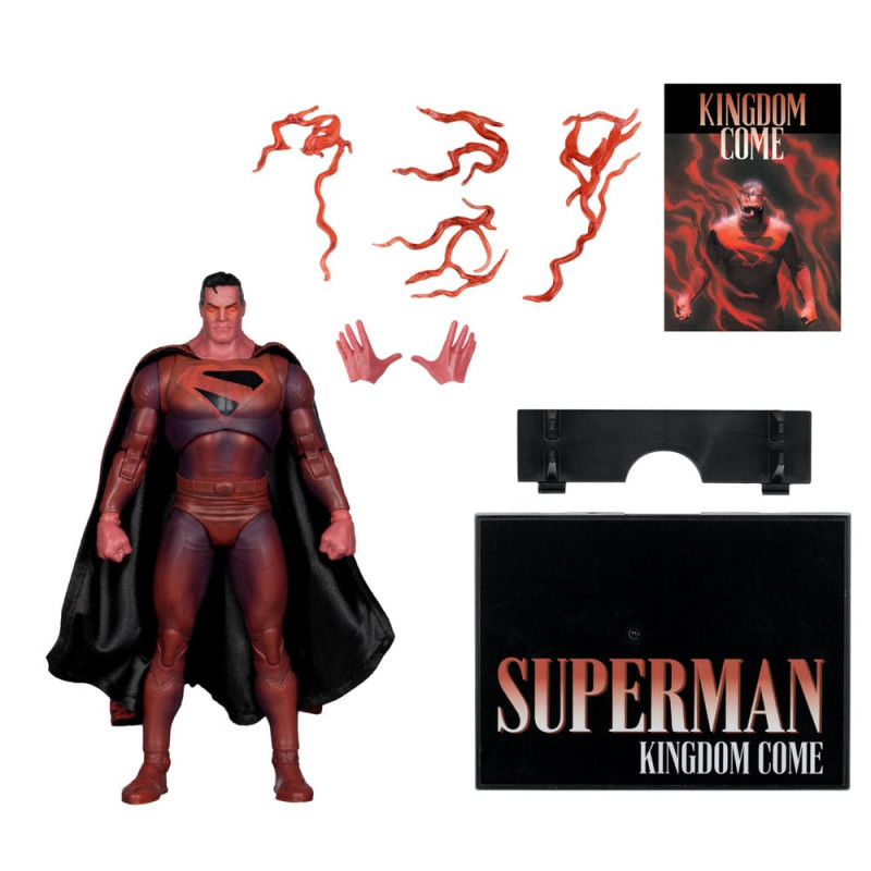DC Multiverse McFarlane Cover Recreations Action Figure Superman (Kingdom Come) (Gold Label) 18 cm 2