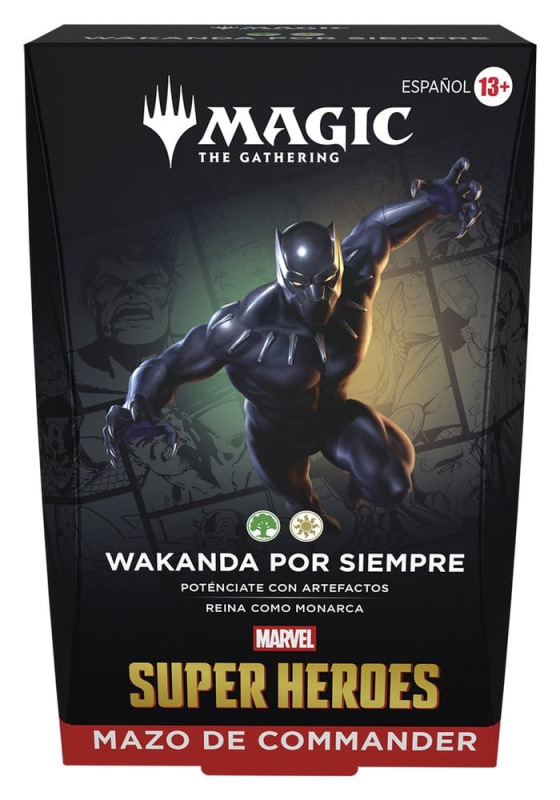 Magic the Gathering Marvel Super Heroes Commander Decks Case (4) spanish 5