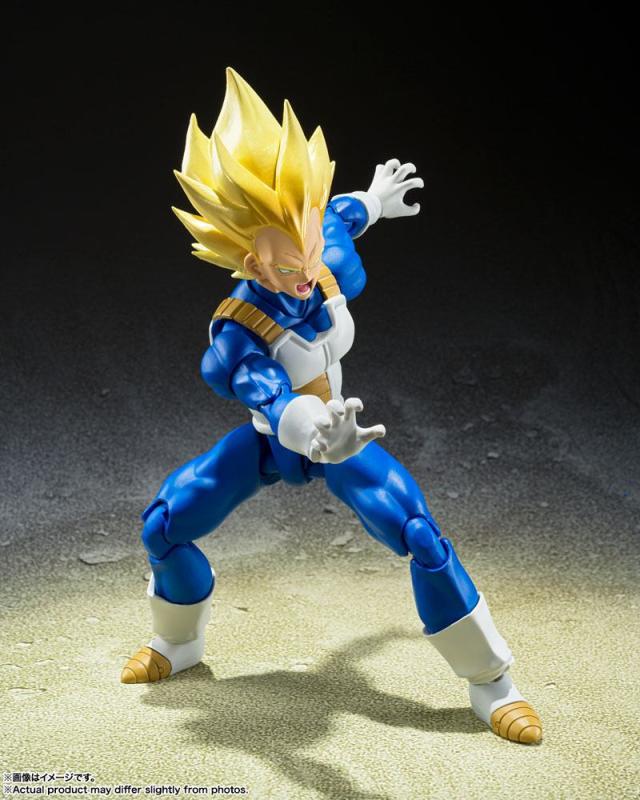 Dragon Ball Z S.H. Figuarts Action Figure Super Saiyan Vegeta (Awakened Super Saiyan Blood) 14 cm 3