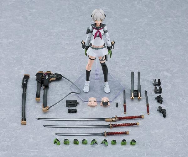 Heavily Armed High School Girls PLAMAX Figure Ichi: Early Ver. 16 cm