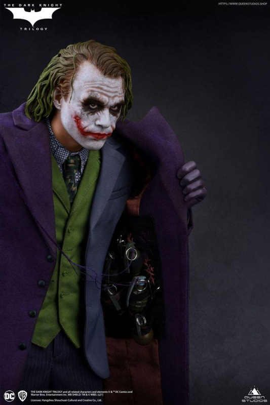 The Dark Knight Statue 1/4 Heath Ledger Joker Regular Edition 52 cm 11