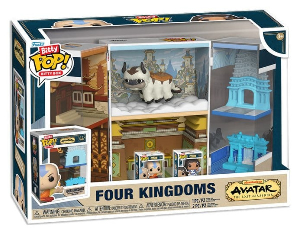 Avatar: The Last Airbender Bitty POP! Bitty Box Display with 2 Vinyl Figures Kingdoms