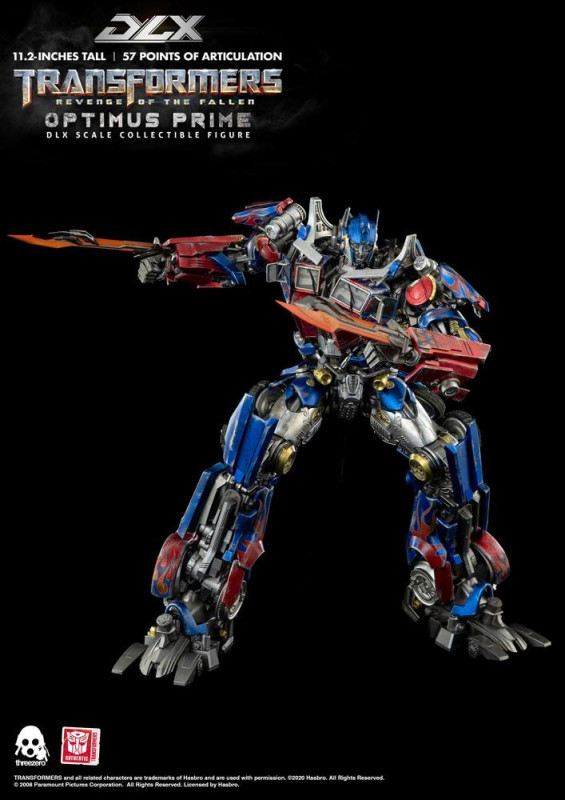 Transformers: Revenge of the Fallen DLX Action Figure 1/6 Optimus Prime 28 cm 13