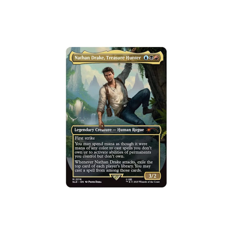 Magic the Gathering Secret Lair x PlayStation: Uncharted english 3