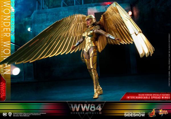 Wonder Woman 1984 Movie Masterpiece Action Figure 1/6 Golden Armor Wonder Woman (Deluxe)