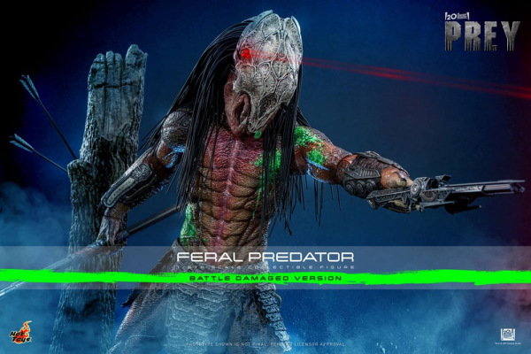 Prey Action Figure 1/6 Feral Predator (Battle Damaged Version) 37 cm 1