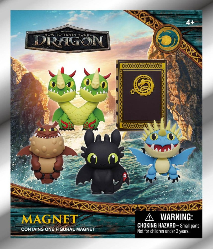 How to Train Your Dragon Magnets blind pack Series 1 Display (12) 1