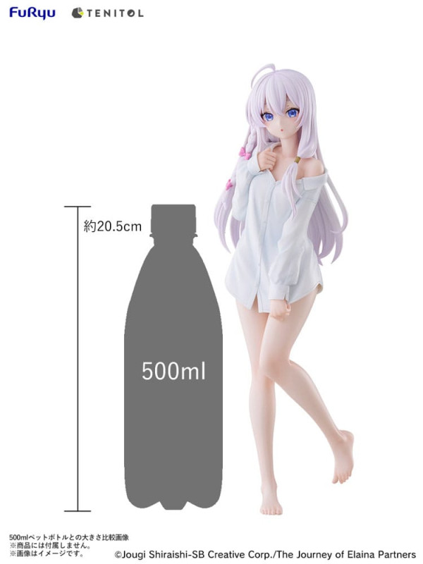 Wandering Witch: The Journey of Elaina Tenitol Tall PVC Statue Elania Shirt Ver. 30 cm 6