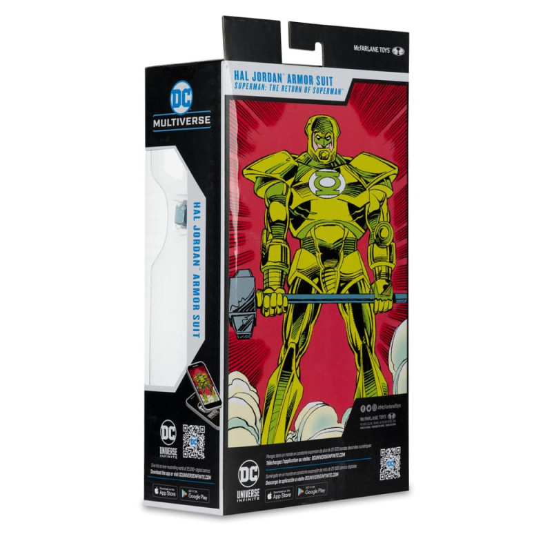 Return of Superman DC Multiverse Action Figure Hal Jordan Armor Suit 19 cm 8