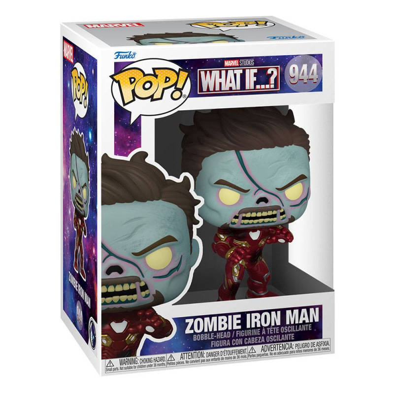 Marvel What If...? POP! TV Vinyl Figure Zombie Iron Man 9 cm 1