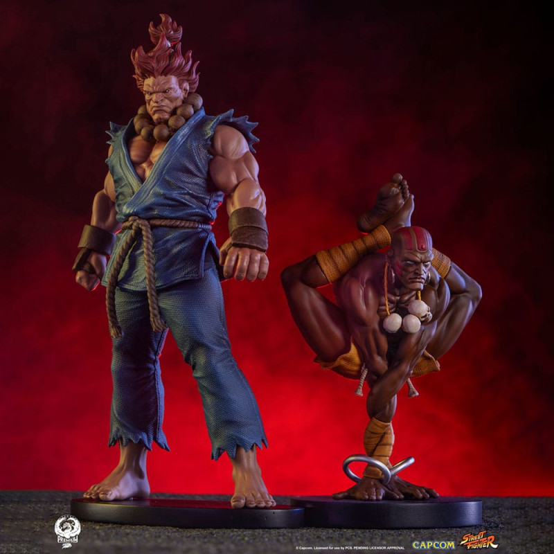 Street Fighter PVC Statues 1/10 Akuma & Dhalsim 21 cm 1