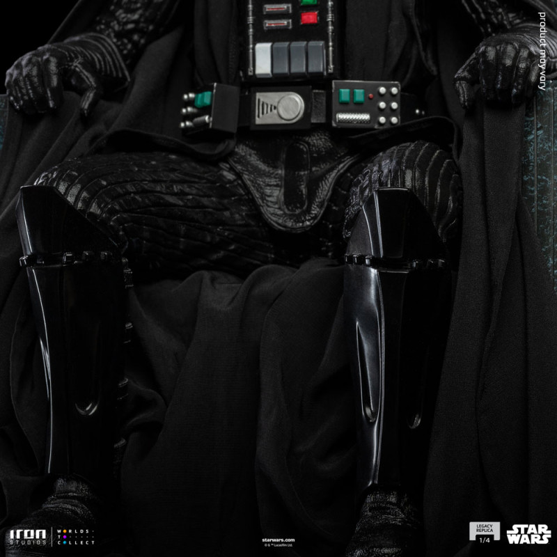 Star Wars Legacy Replica Statue 1/4 Darth Vader on Throne 48 cm 9