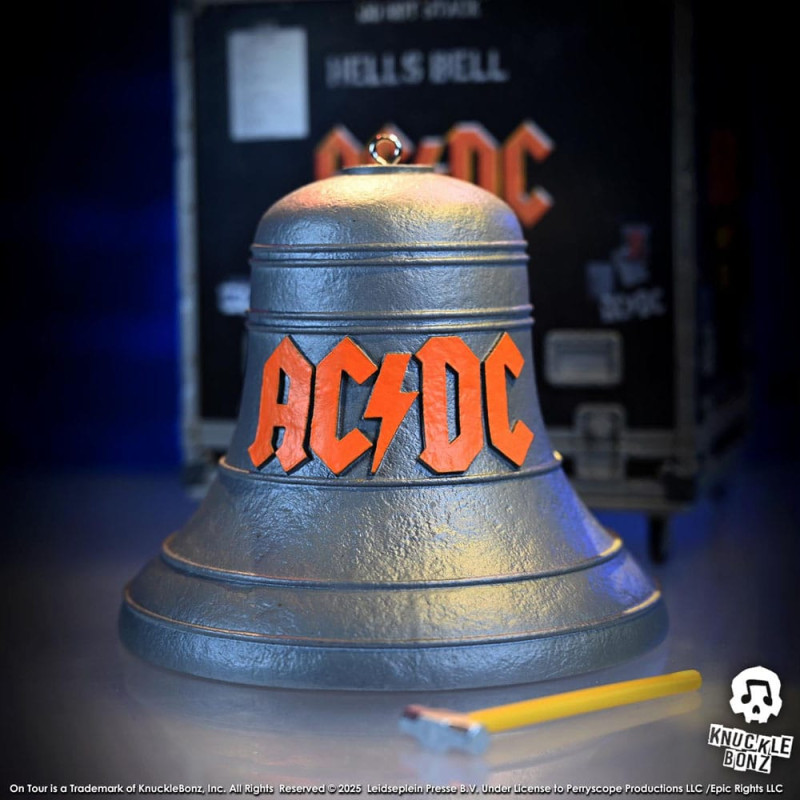 AC/DC Rock Ikonz On Tour Statue PWR UP Tour Hells Bell 10