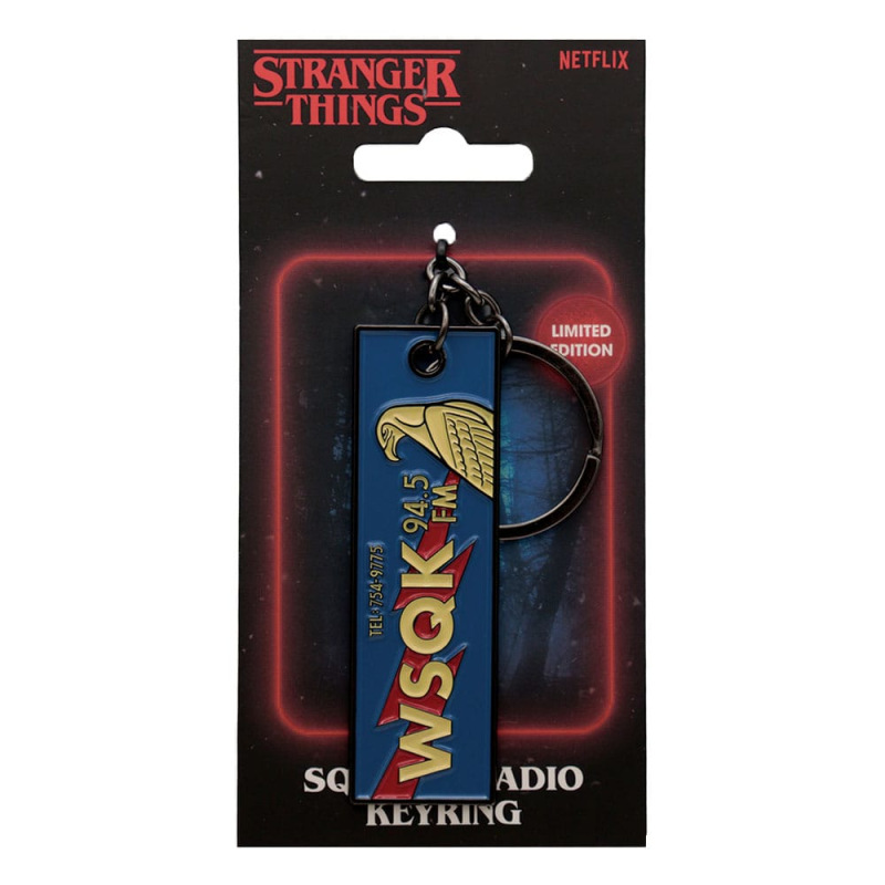 Stranger Things Keychain The Squawk Limited Edition 3