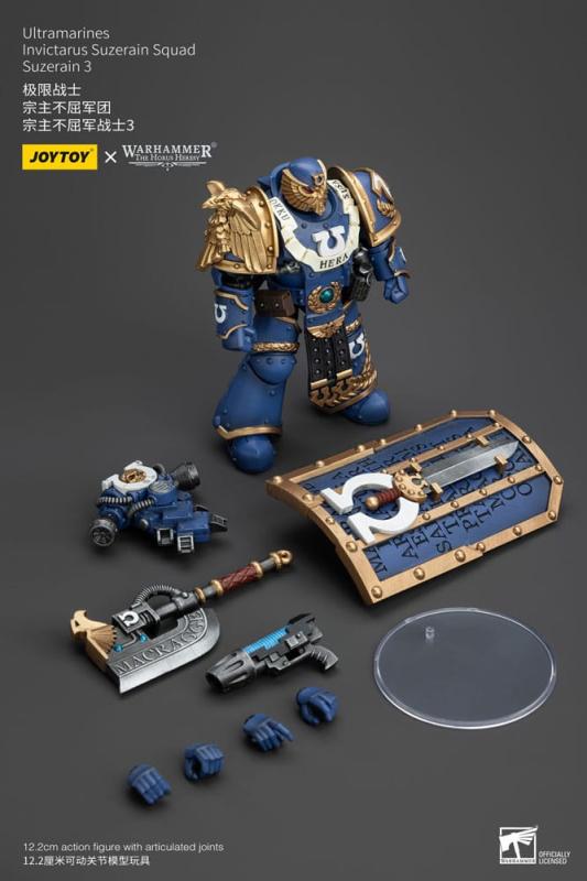 Warhammer The Horus Heresy Action Figure 1/18 Ultramarines Invictarus Suzerain Squad Suzerain 3 12 c