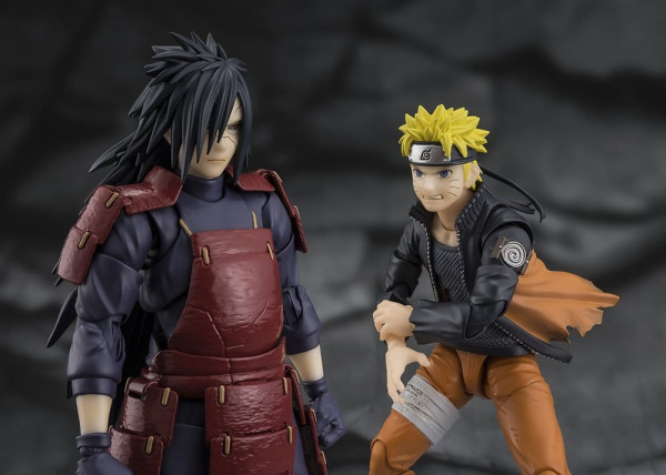 Naruto Shippuden S.H.Figuarts Action Figure Madara Uchiha Legend of Darkness 17 cm 5
